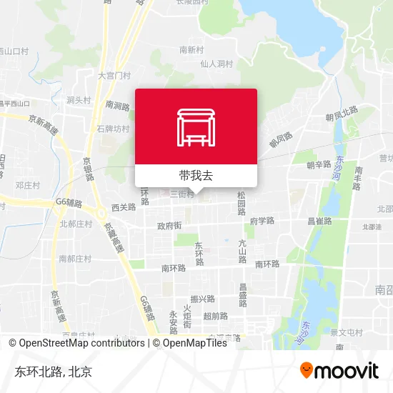 东环北路地图