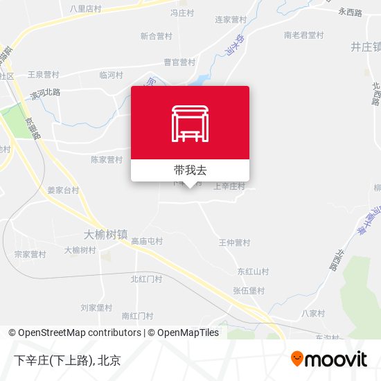 下辛庄(下上路)地图
