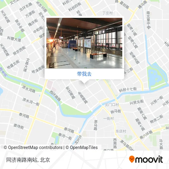 同济南路南站地图