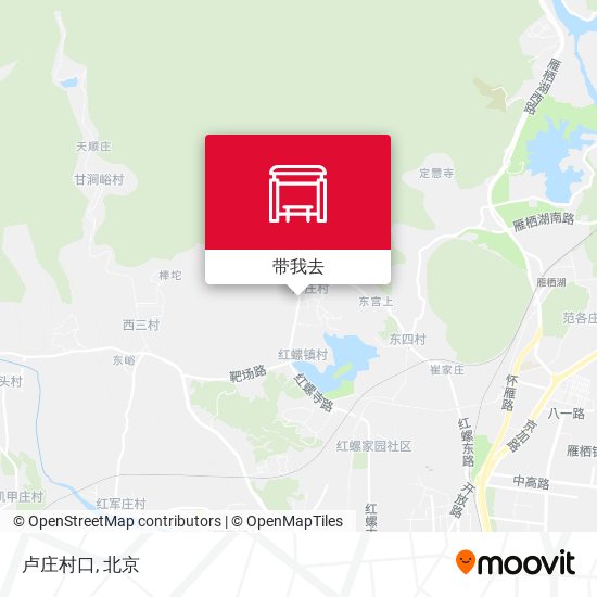 卢庄村口地图