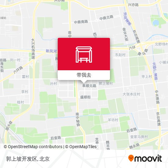 郭上坡开发区地图