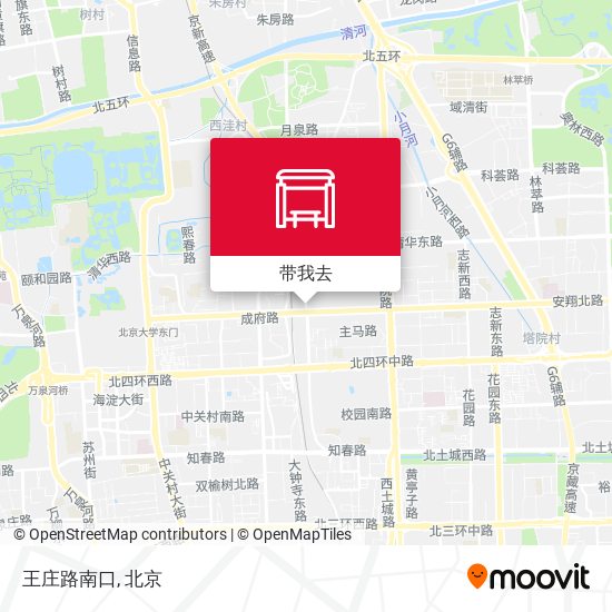王庄路南口地图