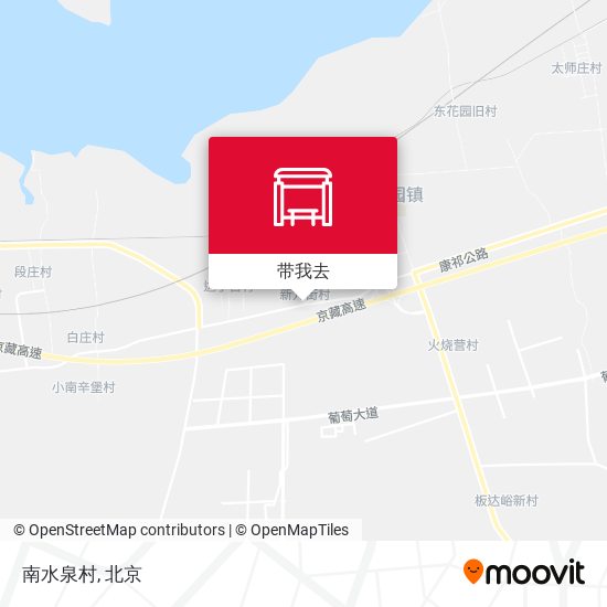 南水泉村地图