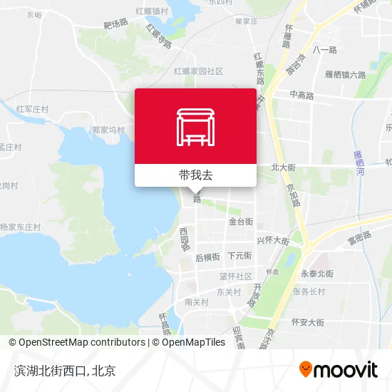 滨湖北街西口地图