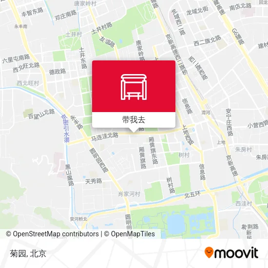 菊园地图