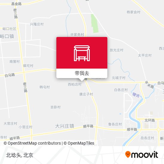 北埝头地图