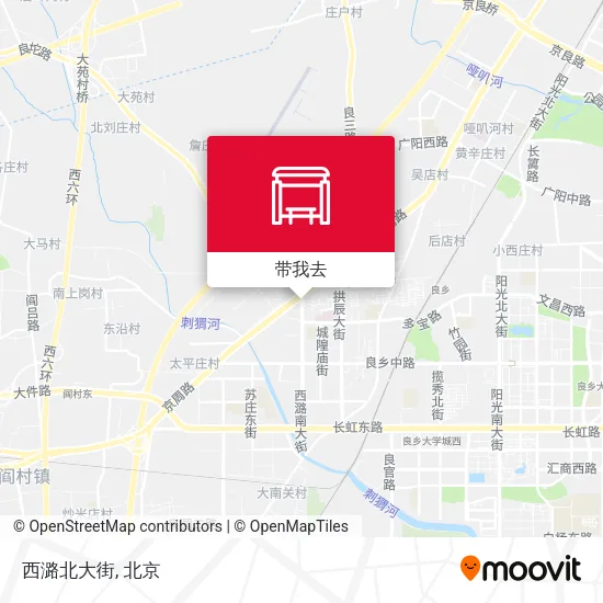 西潞北大街地图