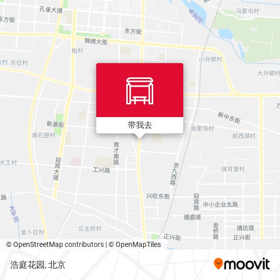 浩庭花园地图