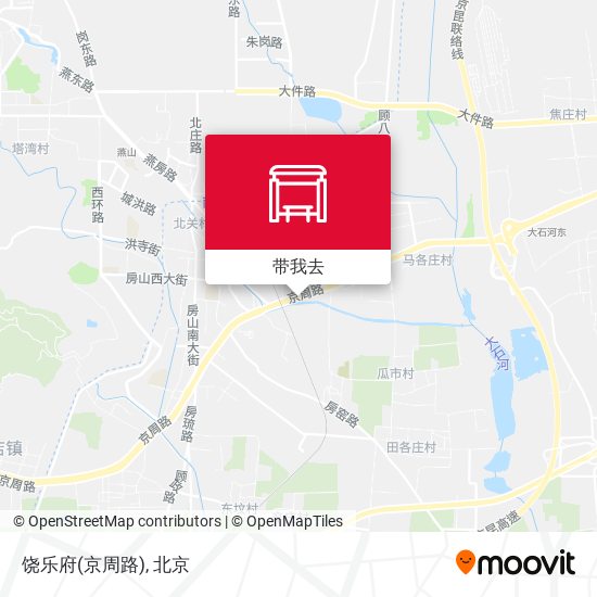 饶乐府(京周路)地图