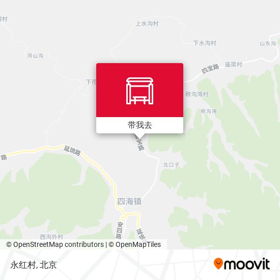 永红村地图