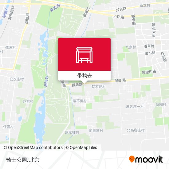 骑士公园地图