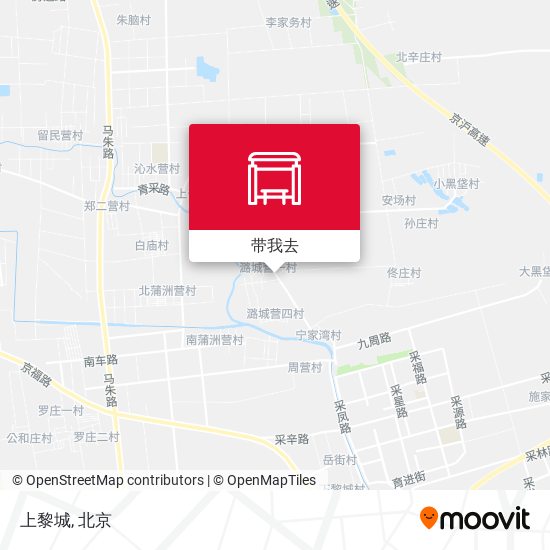上黎城地图