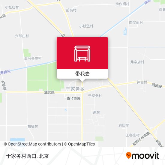 于家务村西口地图