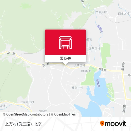 上万村(良三路)地图