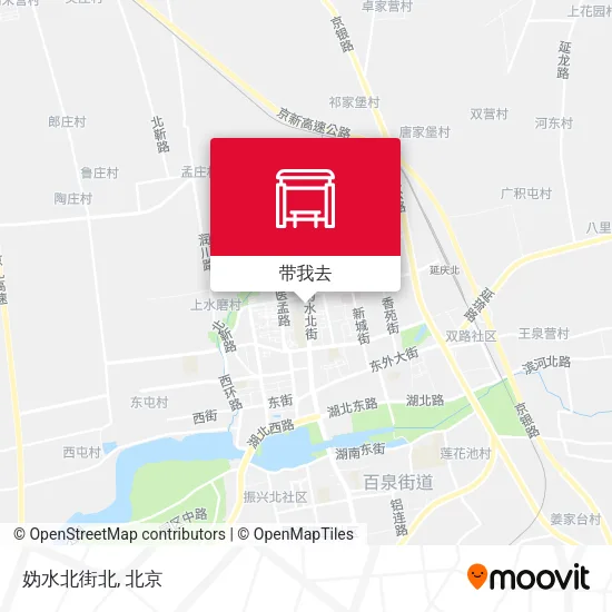 妫水北街北地图