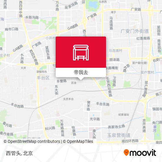 西管头地图