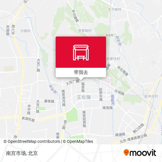 南宫市场地图