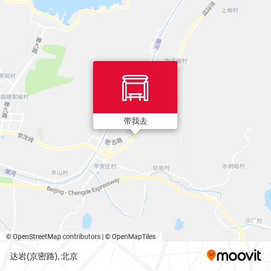 达岩(京密路)地图