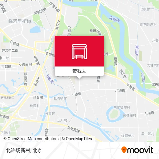 北许场新村地图
