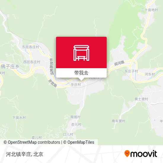 河北镇辛庄地图