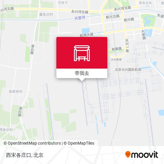 西宋各庄口地图