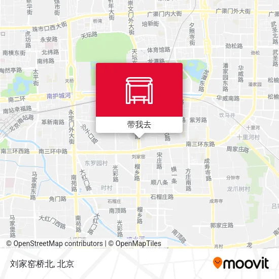 刘家窑桥北地图