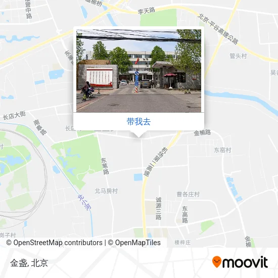 金盏地图