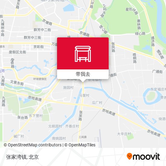 张家湾镇地图