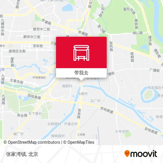 张家湾镇地图