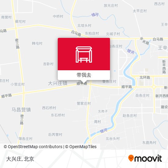 大兴庄地图