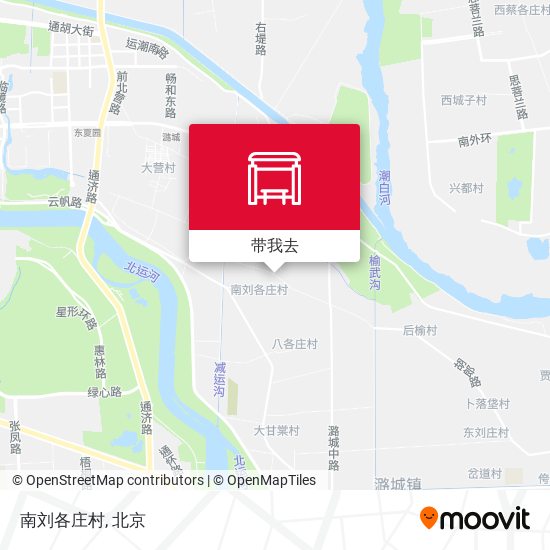 南刘各庄村地图