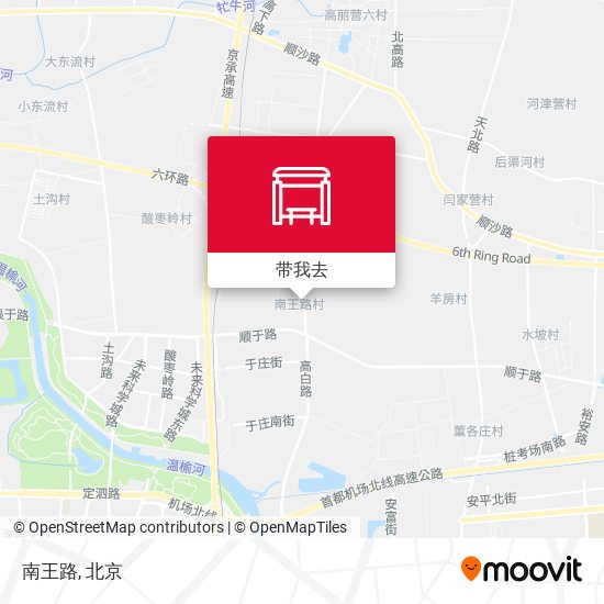 南王路地图
