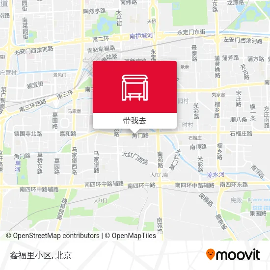 鑫福里小区地图