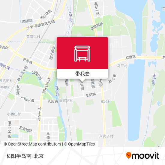长阳半岛南地图