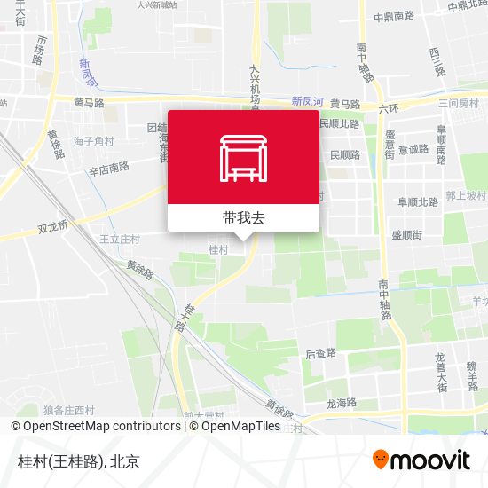 桂村(王桂路)地图