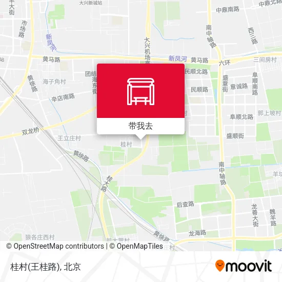 桂村(王桂路)地图