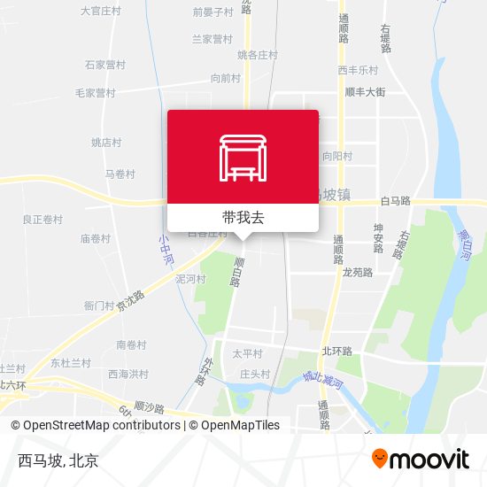 西马坡地图