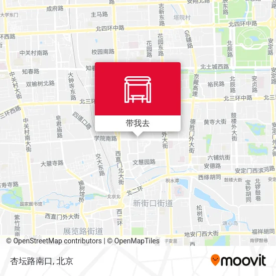 杏坛路南口地图