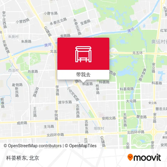 科荟桥东地图