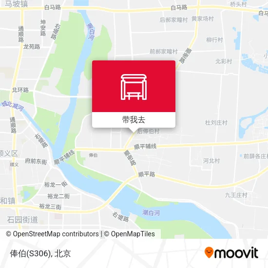 俸伯(S306)地图