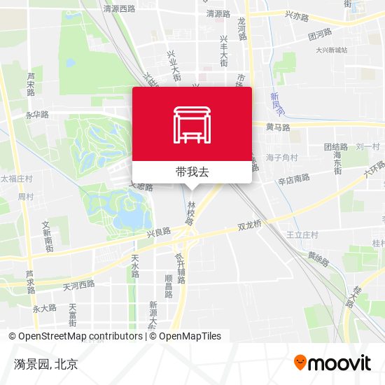 漪景园地图