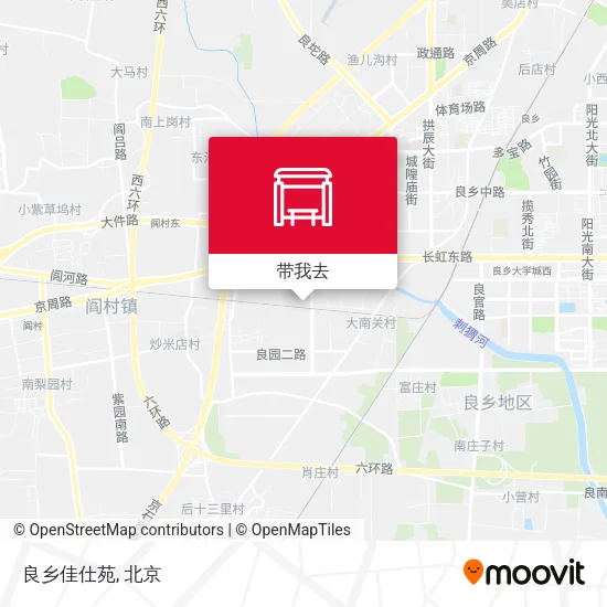 良乡佳仕苑地图