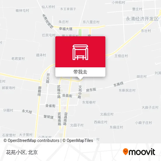 花苑小区地图