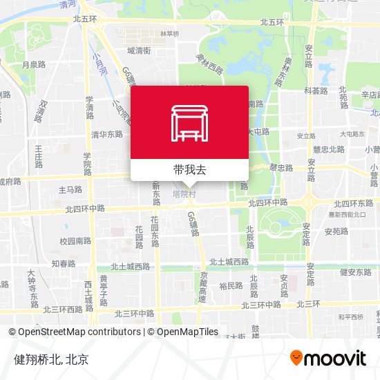 健翔桥北地图