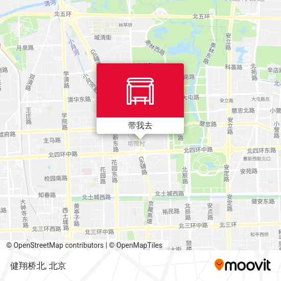 健翔桥北地图