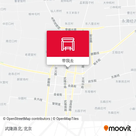 武隆路北地图