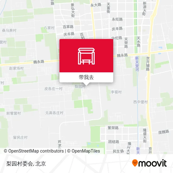 梨园村委会地图