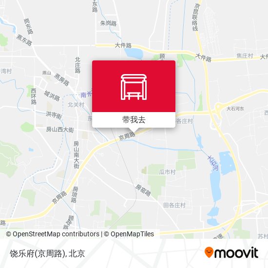 饶乐府(京周路)地图