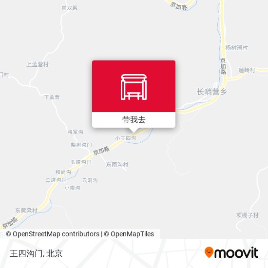 王四沟门地图