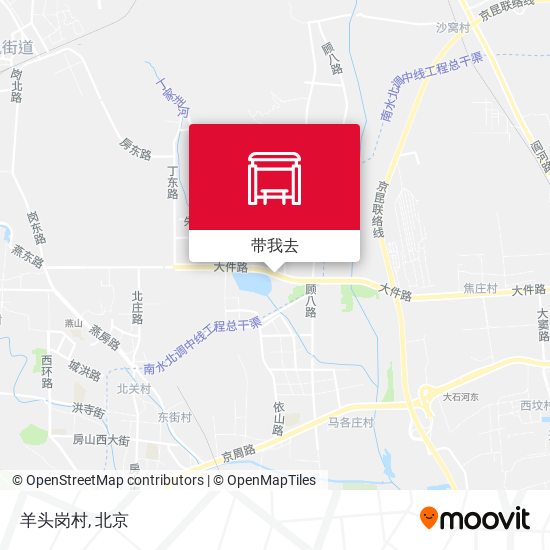 羊头岗村地图
